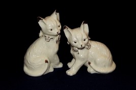 Pair of Ceramic Cat Figurines By Formalities Baum Bros   - £23.67 GBP