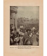 Antique 1910 Print The Life Of King Edward VII and Career of King George... - $29.08 CAD