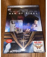 Man of Steel DVD &amp;  Wonder Woman Collectible Figure - RARE Special Editi... - £29.44 GBP