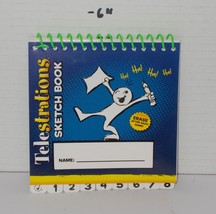 USAopoly Telestrations board game replacement Sketch Book Green piece part - $4.90