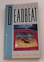 Sue Grafton-A Kinsey Millhone Mystery D Is For Deadbeat Bantam 1988 - £4.68 GBP
