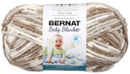 Bernat Baby Blanket Big Ball Yarn-Little Sand Castles - £20.48 GBP