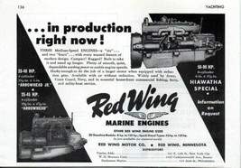 1945 Print Ad Red Wing Marine Engines Arrowhead &amp; Hiawatha Red Wing,MN - $8.99