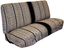 Truck Full Size Bench Seat Cover Baja Saddle Blanket Fits Ford Chevrolet - $94.99