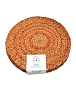 Bee &amp; Willow Placemat Set (4) 14" Round Multicolor Jute - $26.33