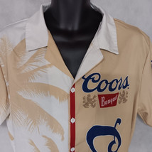 Coors Hawaiian Shirt XL Short Sleeves Coors Banquet - $21.95