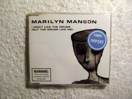 Marilyn Manson I Don&#39;t Like The Drugs...CD Single RARE IMPORT with extra Track. - £12.71 GBP