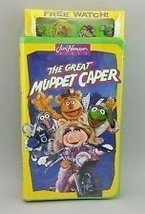 Jim Henson&#39;s The Great Muppet Caper &amp; Wrist Watch [VHS Tape] - £15.76 GBP