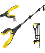 44 Inch Extra Long Grabber Reacher Tool，Foldable Trash Pick up Stick for... - $14.54