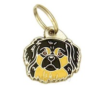 Dog name ID Tag,  Tibetan spaniel, Personalized, Engraved, Handmade, Charm - £16.22 GBP+