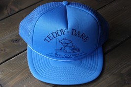 TEDDY BEAR Fishing Hat CANADA SNAPBACK TRUCKER - £10.65 GBP