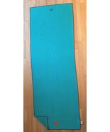 Yogitoes Skidless Yoga Mat 24 x 68 Green Lululemon logo   - $388.52 MXN
