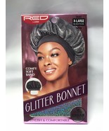 RED BY KISS COMFY SOFT BAND GLITTER BONNET # HQ03 BLACK PEARL - $73.19 MXN