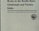 Anorthosite and Associated Rocks in Boehls Butte Quadrangle and Vicinity... - £17.29 GBP