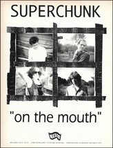 Superchunk On The Mouth 1993 Matsdor Records album advertisement b/w ad ... - £3.31 GBP