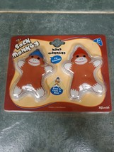 Sock Monkey Reusable Hand Warmers Set Of 2 Winter Skiing Snowboarding - $238.48 MXN