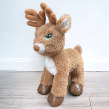 Build A Bear Reindeer Plush Christmas Stuffed Animal Holiday BAB Kids Toys - $19.46
