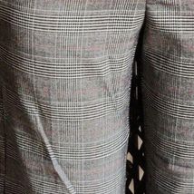 iZOD Plaid Cropped Wide Leg Pants Women's Gray Red Business Casual Size ... - $15.79