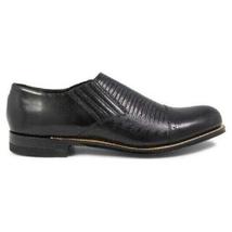 00067-001 Stacy Adams Shoes Madison Black Leather Cap toe slip on Leather Black image 6