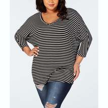 Celebrity Pink Plus Size Striped Shirt, Various Sizes - £20.54 GBP