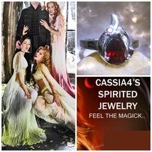 Haunted RING 3 VAMPIRE SISTERS BEAUTIFUL ENCHANTING RARE VESSEL MAGICK Cassia4  - £87.72 GBP