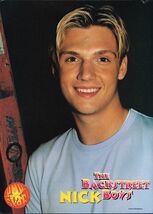 Nick Carter - Backstreet Boys - 11" x 8" Teen Magazine Pinup Mini Poster - $4.94