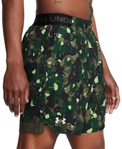 Under Armour Shorts Mens Small Fitted UA Vanish Woven Marine Green Camou... - $26.17