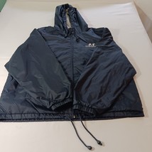Ultra Club Windbreaker Jacket Men&#39;s Blue P&amp;S Transportation Embroidered ... - $254.98 MXN