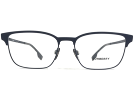 Burberry Eyeglasses Frames B 1332 1288 Matte Blue Square Full Rim 54-17-145 - £95.41 GBP