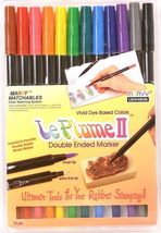 Marvy Le Plume II Double Ended Marker 12 piece Primary Set  - $19.95