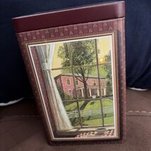 Bob Evans Farm Decorative Tin Container 3 Scenes Made In England - $19.80