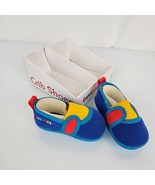 Vintage 1992 Gymboree Baby Boy Crib Shoes Soft Sole Primary Color 1 3-6 ... - £64.29 GBP