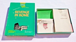 Vintage 1985 Revenge In Rome Murder Mystery Party Game Ug 2020 University Games - £15.94 GBP