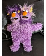 15 In Sesame Place Two-Headed Monster Purple Guy Smiley Classic Characte... - $107.93 CAD