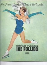 1969 Shipstads &amp; Johnson Ice Follies Ice Show Program - $43.46