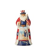 Jim Shore American Santa Figurine 7&quot; High Heartwood Creek Christmas Coll... - €50,05 EUR