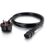 Power Cable UK 3 Pin Plug to IEC C13 Kettle Lead Computer Mains Cable ⭐⭐⭐⭐⭐ - $8.63