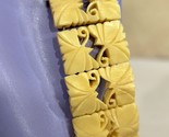 Carved Celluloid Stretch Womens Fashion Bracelet - $11.55