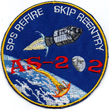 Human Space Flights Apollo AS-202 Unmanned Suborbital Command Service Patch - £20.47 GBP+