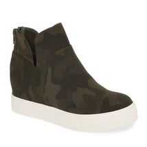 Steve Madden Women&#39;s Winnie Sneaker Bootie Camo Zip-up Shoes size US 9 - $69.99