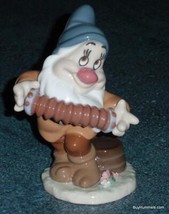 Lladro &quot;Bashful&quot; Snow White And The Seven Dwarves Figurine #9325 With Bo... - $562.59