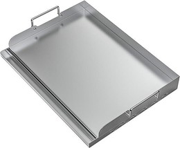 Cooking Griddle Flat Plate with Even Heating Bracing for Tailgating Parties - £84.26 GBP