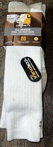 Carhartt ~ Mens 2-Pair Steel Toe Boot Socks Cotton Blend White ~ XL - $24.66