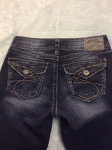 Women&#39;s Silver Jeans 28 x 29 ~ Tag: 27x30 ~ Suki Surplus Boot Cut ~ Flap... - $24.35