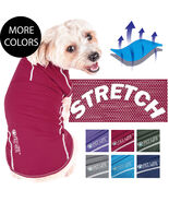 Pet Life 'Racerbark' Quick-Dry and 4-Way Stretch Solid Dog Tank Top T-Shirt - $20.24