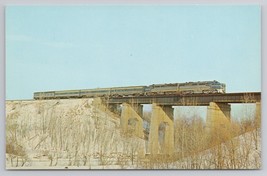 The Laurentian Train Delaware And Hudson Ballston Spa NY Vintage Postcard - £5.33 GBP