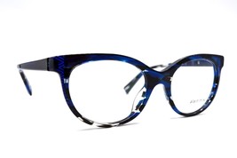 New Alain Mikli A03078 004 Blue Havana Authentic Eyeglasses Frames Rx 51-18 #25 - $150.77