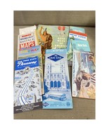 10 Vintage 1950’s State Old Road Maps New York New England Canada - $38.66 CAD