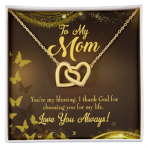 To Mom You&#39;re my Blessing Inseparable Necklace - £44.78 GBP+