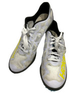 Hoka One One Women Rocket LD White Yellow Track Running Shoes Spikes sz ... - £27.40 GBP